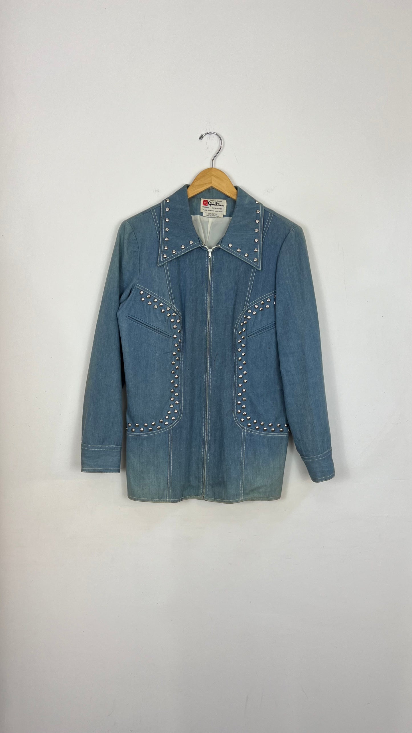 1970's Studded Denim Jacket