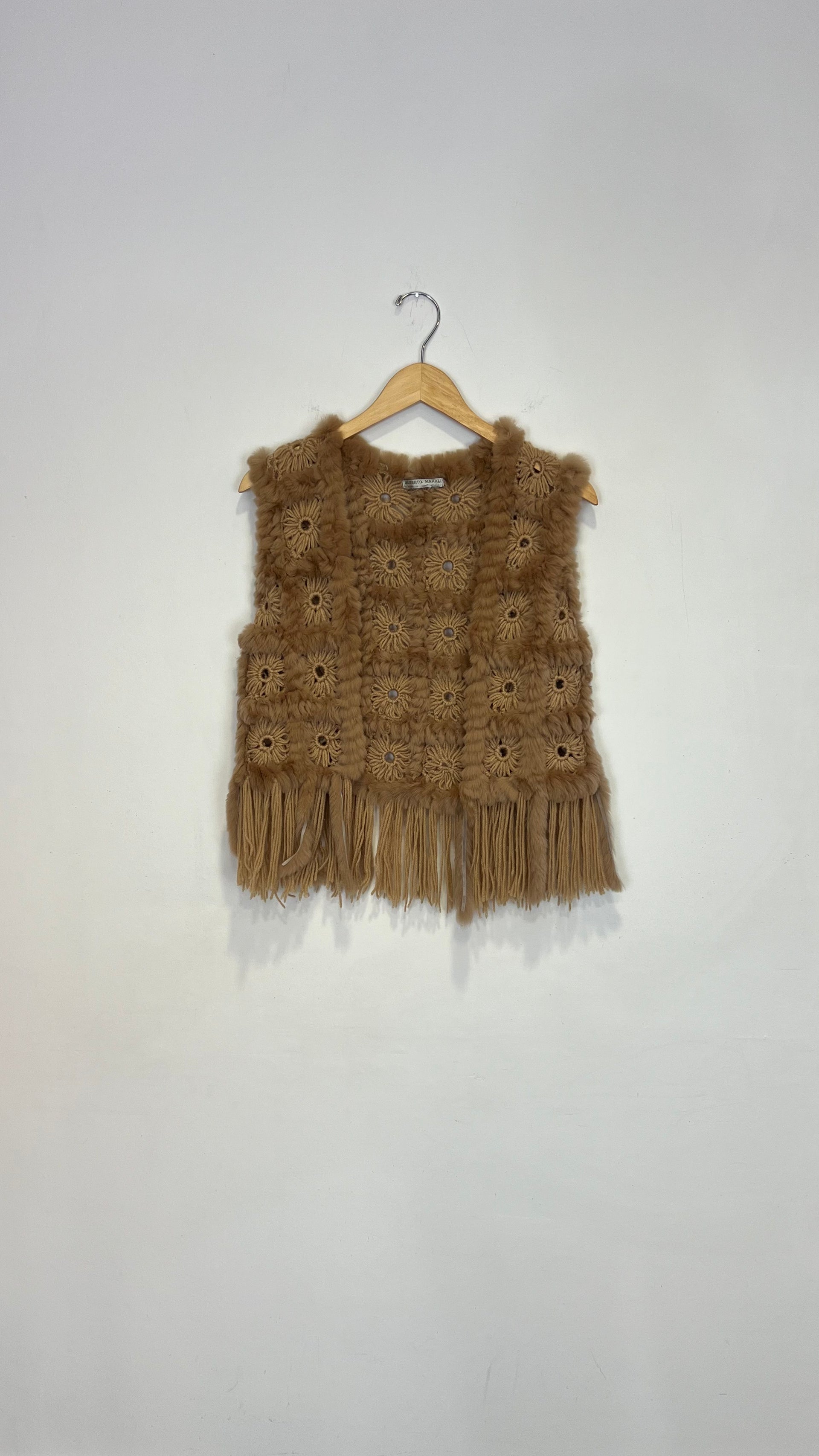 Alberto makali hot sale fur vest