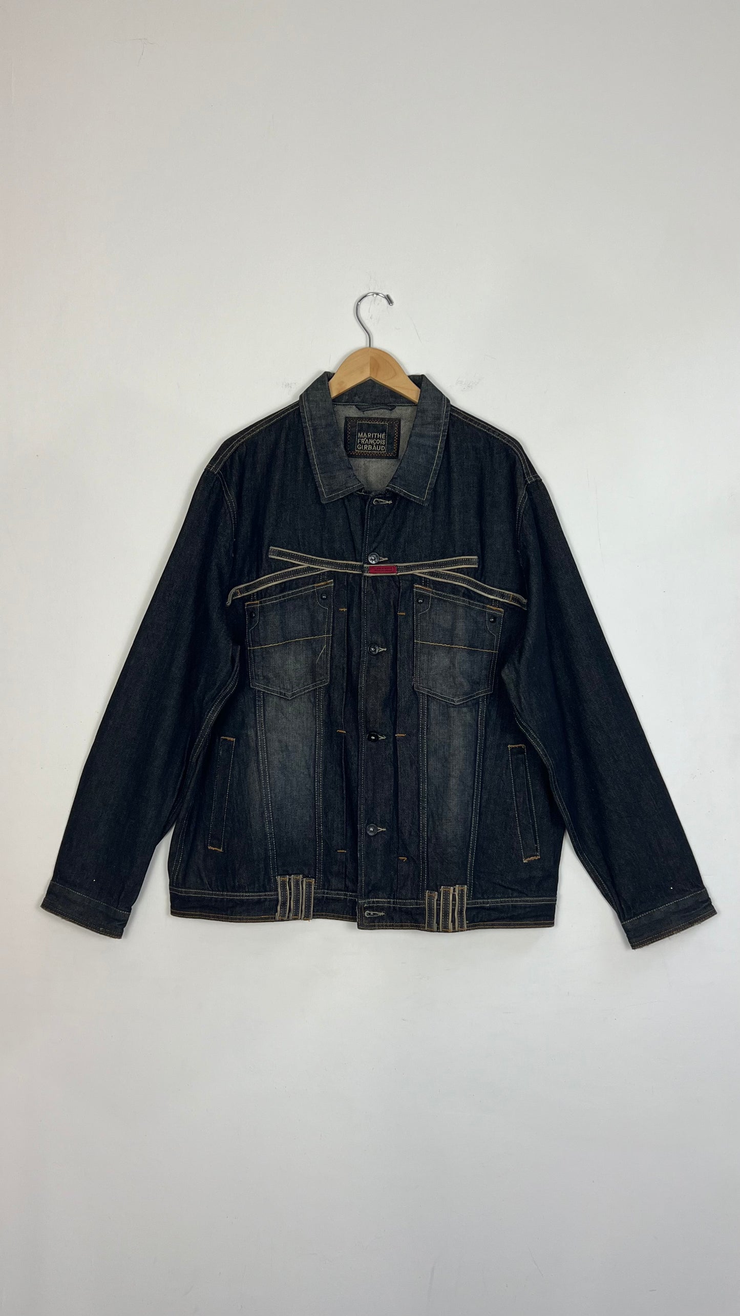 1990's Marithe Francois Girbaud Denim Jacket – seven wonders